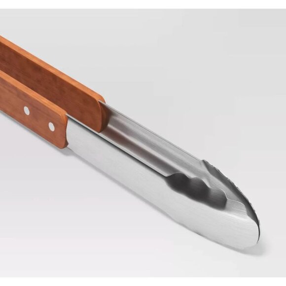 ROOM ESSENTIALS 7pc Stainless Steel Grill Tool Set Light Silver - Picture 7 of 8